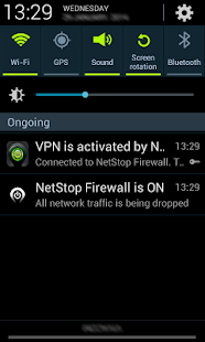 NetStop Firewall Screenshot