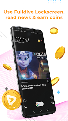 Full Lockscreen: Cash Rewardsのおすすめ画像1