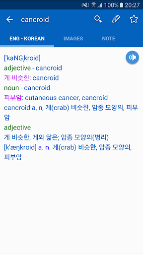 Korean Dictionary Offline Screen 2