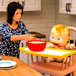Cover Image of डाउनलोड Virtual Mother Simulator: Mom Baby Simulator Games 1.0.7 APK