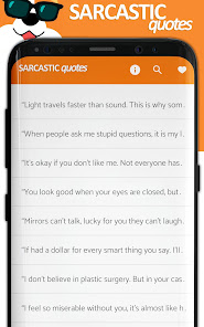 Sarcastic Quotes - Funny statu 1.0 APK + Mod (Free purchase) for Android