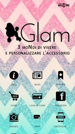 Android application Glam Accessori screenshort