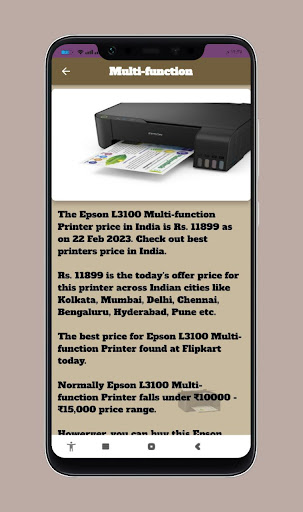 Epson L3100 L Series Guide Screen 2
