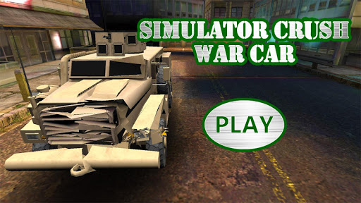 Simulator Crush War Car Screen 3