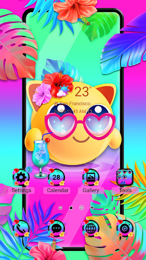 Android application Monster Summer - Wallpaper screenshort