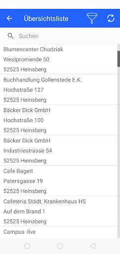 HeinsbergCard-App Screen 3