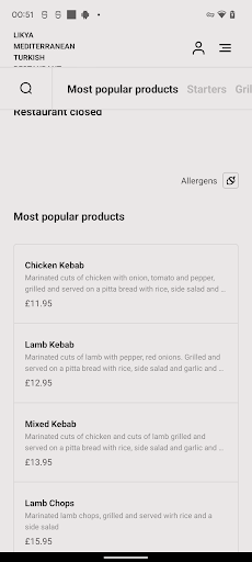 LIKYA MEDITERRANEAN RESTAURANT Screen 3