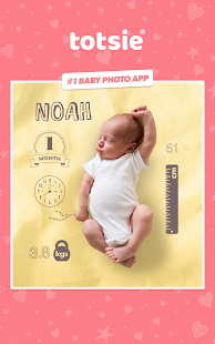 Totsie – Baby Photo Editor Screenshot