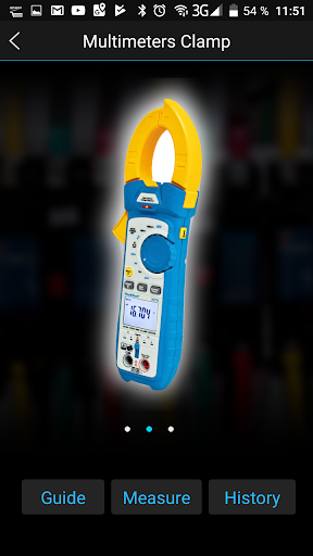 PeakTech Meter App (Bt 4.0) Screen 2