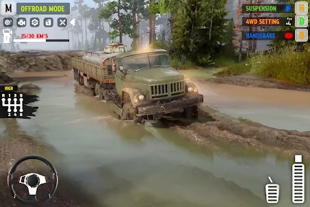 Mud Truck Games-Mud Jeep Games