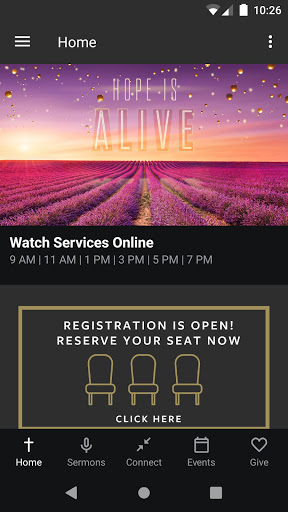 Android application Shelter Rock Church screenshort