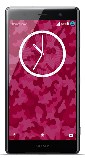 Pink Camo Theme for Xperia™ Screen 2