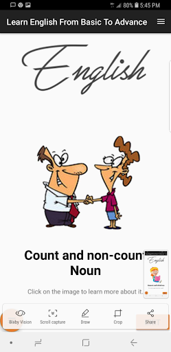 Learn English Screen 3