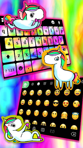 Tie Dye Swirls Theme Screen 3