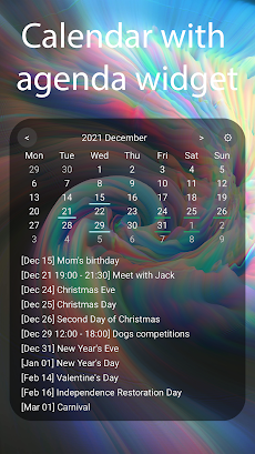 Mature Calendar Widgetのおすすめ画像3