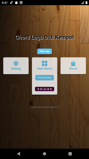 Android application Chord Kunci Gitar Didi Kempot screenshort