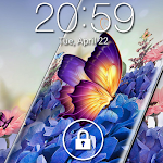 Cover Image of Baixar Butterfly Lock Screen  APK