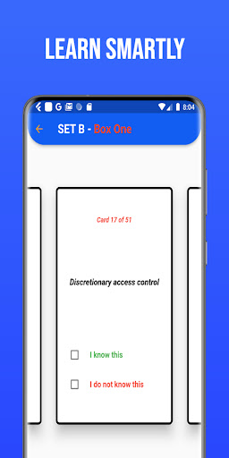 CISSP Keyword Flash Cards Screen 3