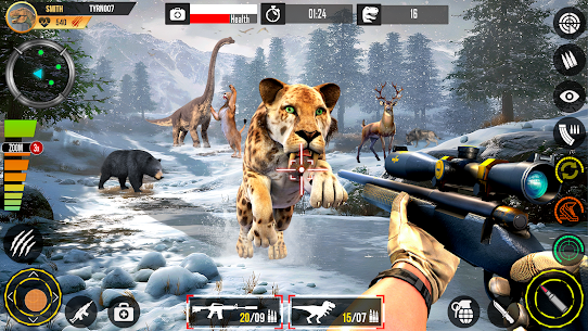 Real Dino Hunting Gun Games 14