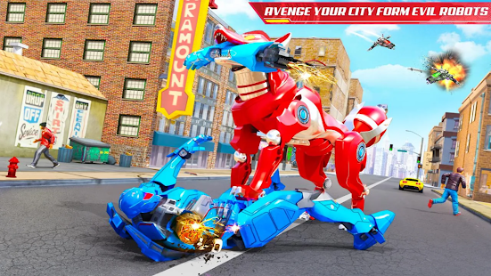 Fox Robot Transform Bike Game 41 screenshots 16