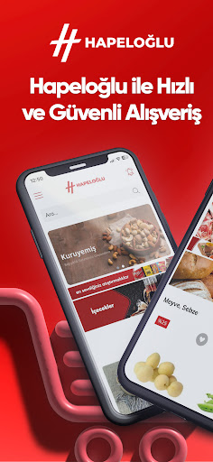 Android application Hapeloğlu Market screenshort