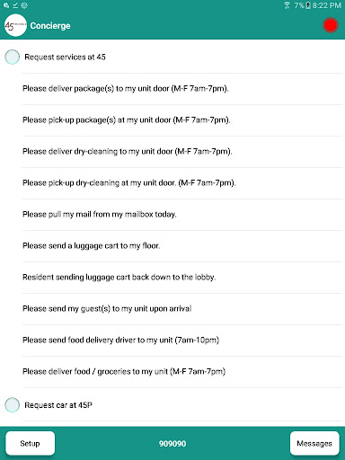 Android application 45 Province screenshort