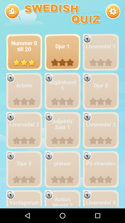 Swedish Game: Word Game, Vocab - 3.3.1 - (Android)