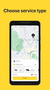 Yalla Taxi: Booking App