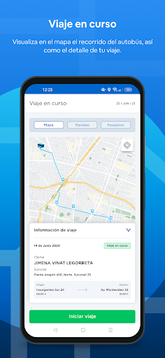 Android application TEPER Conductor screenshort