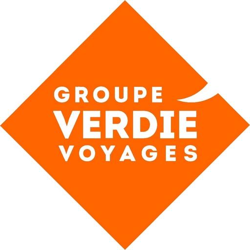 Verdié TravelBlog Orange logo