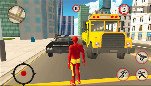 Iron Spider Rope Hero Game 3D