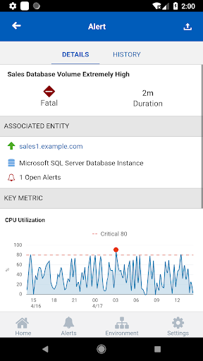 Oracle Management Cloud Screen 3