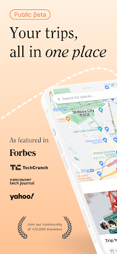 Android application Pilot: Group Travel Planner screenshort