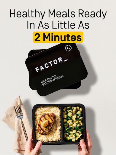 Screenshot of Factor_ Prepared Meal Delivery