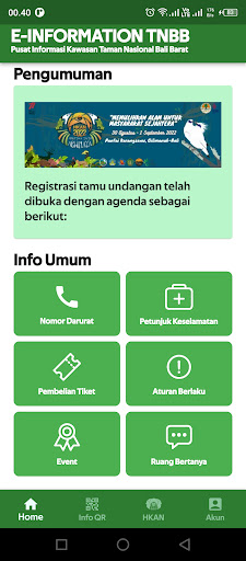 E-INFORMATION TNBB Screen 2