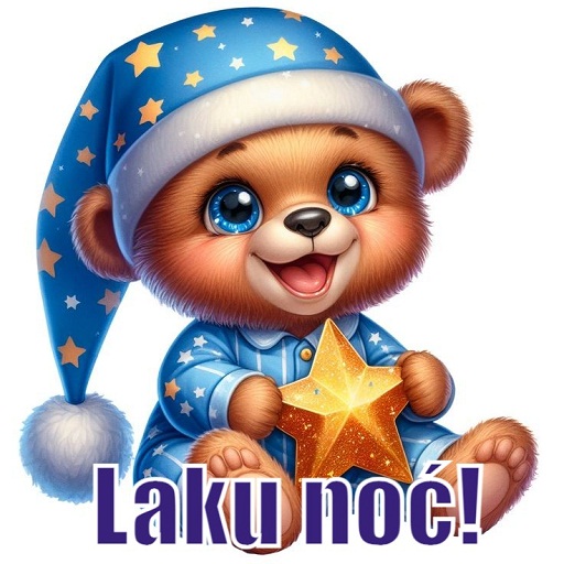 Dobro veče Laku noć Slike logo