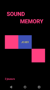 Sound Memory - Jeu de mémoire