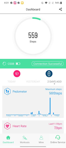 Android application Andfz screenshort