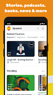 LingQ - Learn 47 Languages Tangkapan layar