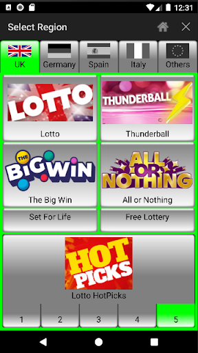 Android application Lotto Player Europe screenshort