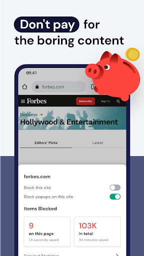 AdBlocker for Android - Stands Screen 2
