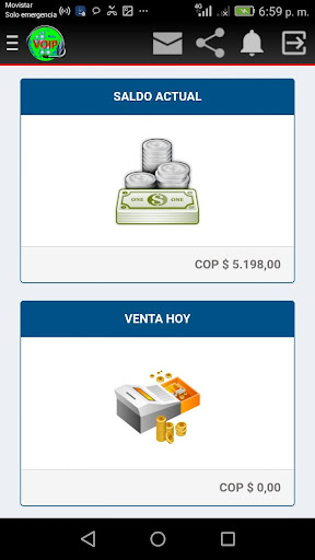 VoIP Shop Service - Clientes Screen 3