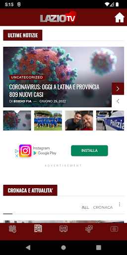 Lazio Tv Screen 2