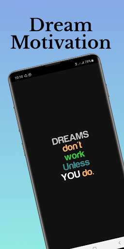 Android application Dream Motivation screenshort