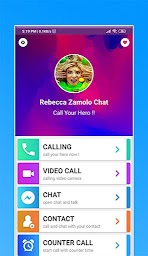 rebecca zamolo Fake Video Call in real life