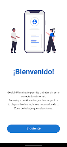 Android application Geslub Planning screenshort