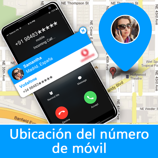 Ubicación del número móvil - Localizador de llamad Descarga en Windows