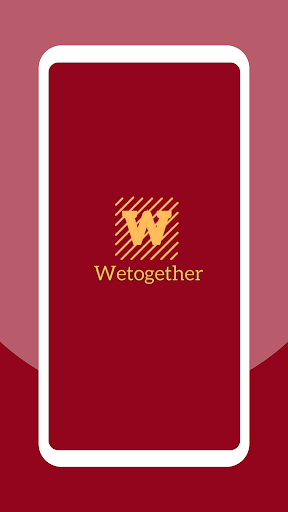 Android application Wetogether screenshort