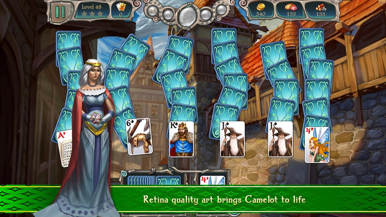 Android application Avalon Legends Solitaire 2 screenshort