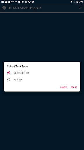 LIC AAO Practice Tests Screen 2